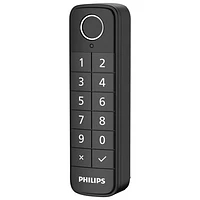 Philips 3000 Series Wireless Keypad with Finger Print Reader - Black