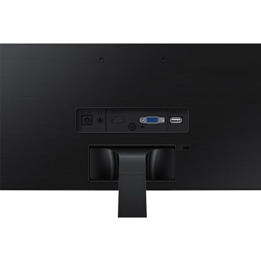 Moniteur incurvé DEL AV HD intégrale GTG 100 Hz 24 po Essential S3 de Samsung (LS24D368GANXZA) - Noir