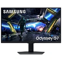 Moniteur de jeu FreeSync DEL IPS Ultra HD 4K GTG 1 ms 144 Hz de 27 po Odyssey de Samsung (LS27DG702ENXZA) - Noir