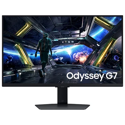 Samsung Odyssey 32" 4K UHD 144Hz 1ms GTG IPS LED G-Sync FreeSync Gaming Monitor (LS32DG702ENXZA) - Black