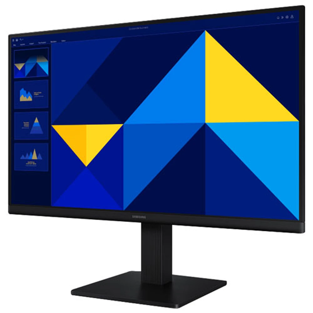 Samsung Essential S3 22" FHD 100Hz 5ms GTG IPS LED Monitor (LS22D300GANXZA) - Black