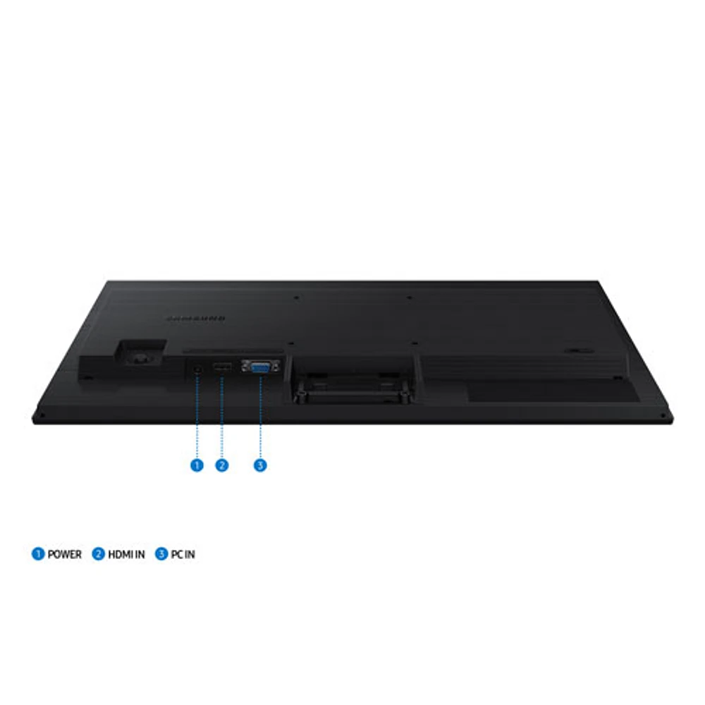 Moniteur DEL IPS AV HD intégrale GTG 5 ms 100 Hz Essential S3 de 27 po de Samsung (LS27D300GANXZA) - Noir