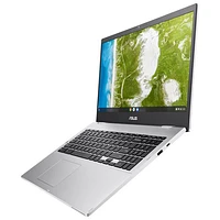 ASUS CX1500 15.6" Chromebook - Transparent Silver (Intel Celeron N4500/8GB RAM/128GB SSD/ChromeOS)