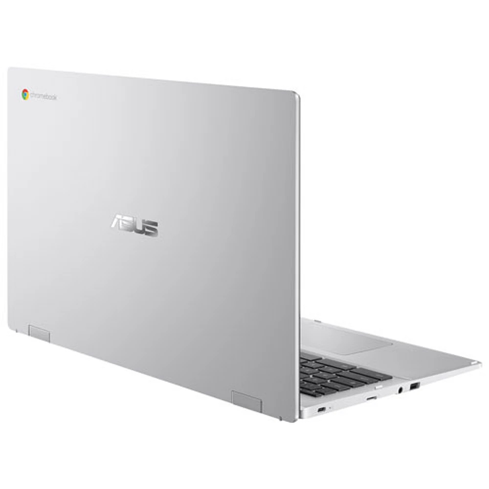 ASUS CX1500 15.6" Chromebook - Transparent Silver (Intel Celeron N4500/8GB RAM/128GB SSD/ChromeOS)