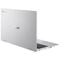 ASUS CX1500 15.6" Chromebook - Transparent Silver (Intel Celeron N4500/8GB RAM/128GB SSD/ChromeOS)