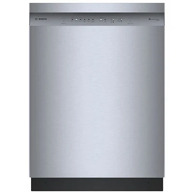 Bosch 300 Series 24" 48dB Built-In Dishwasher with Stainless Steel Tub (SHE41CM5N) - Stainless Steel