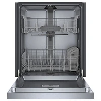 Bosch 300 Series 24" 48dB Built-In Dishwasher with Stainless Steel Tub (SHE41CM5N) - Stainless Steel