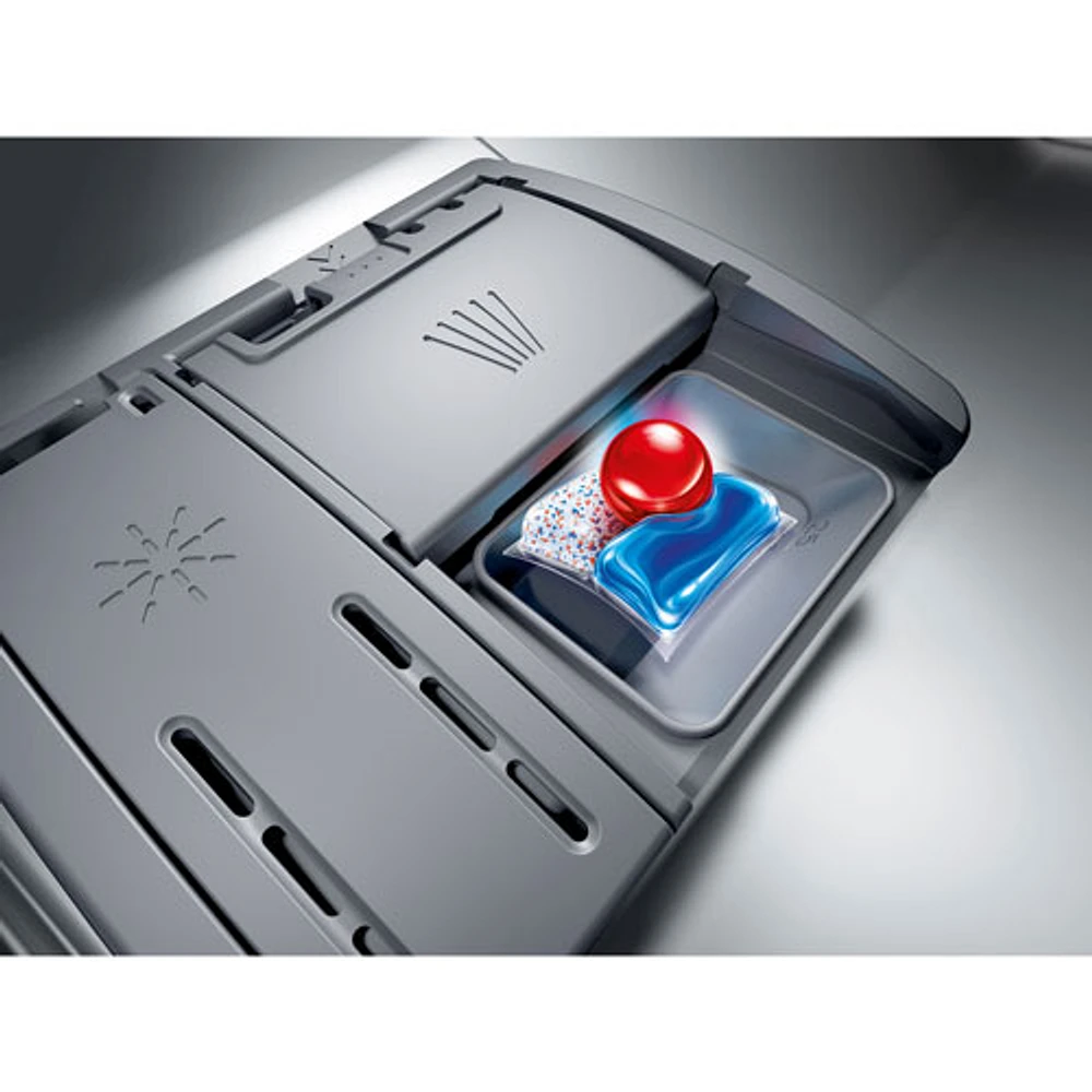 Bosch 300 Series 24" 48dB Built-In Dishwasher with Stainless Steel Tub (SHE41CM5N) - Stainless Steel