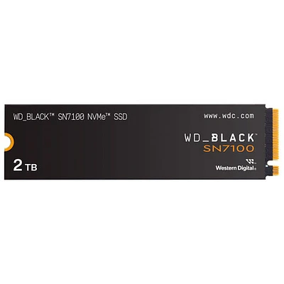 Disque SSD interne NVMe PCI-e WD_BLACK SN7100 de 2 To (WDBELG0020BBK-WRSN)