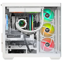 Thermaltake LCGS Vista 470S Gaming PC (AMD Ryzen 7 7800X3D/32GB RAM/2TB SSD/RTX 4070 Super/Windows 11) - Eng