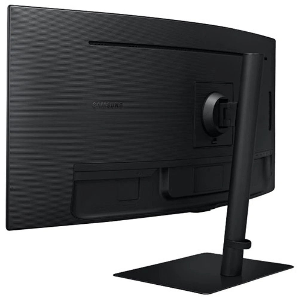 Moniteur FreeSync DEL incurvé VA QHD 100 Hz de 34 po de Samsung avec temps de réponse gris à gris de 5 ms (LS34A650UBNXGO) - Noir