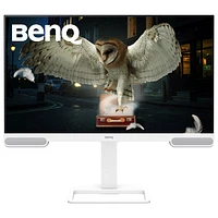 Moniteur de jeu DEL IPS Ultra HD 4K 60 Hz de 27 po de BenQ avec temps de réponse gris à gris de 5 ms (EW2790U) - Blanc