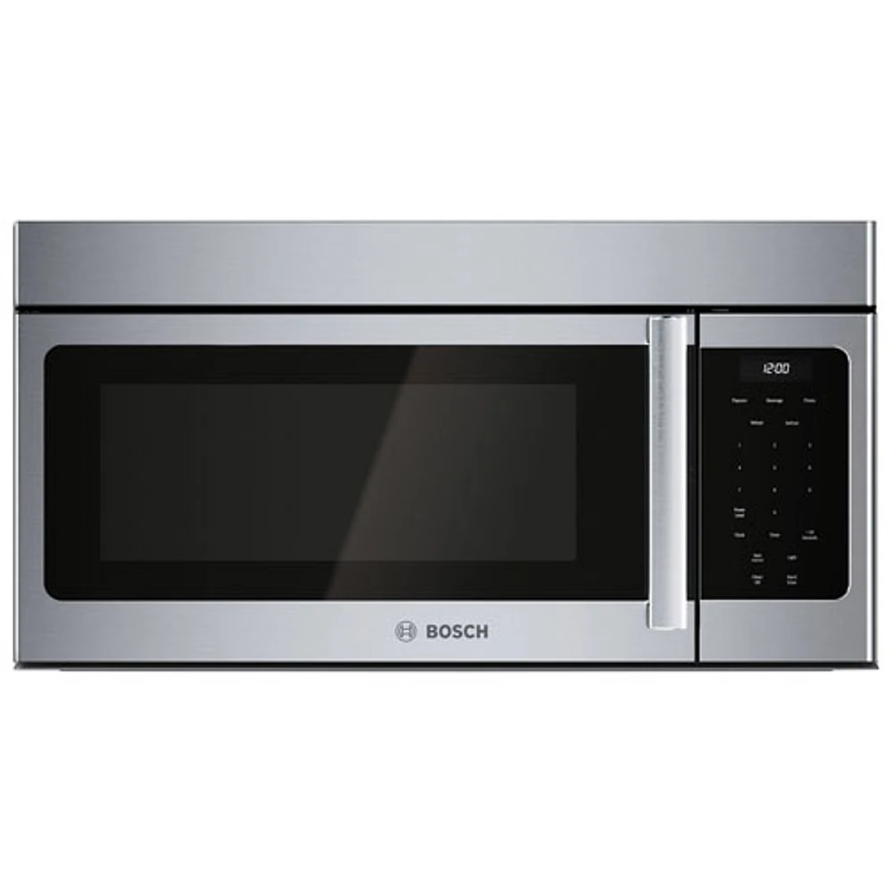 Bosch 300 Series Over-The-Range Microwave - 1.6 Cu. Ft. - Stainless Steel