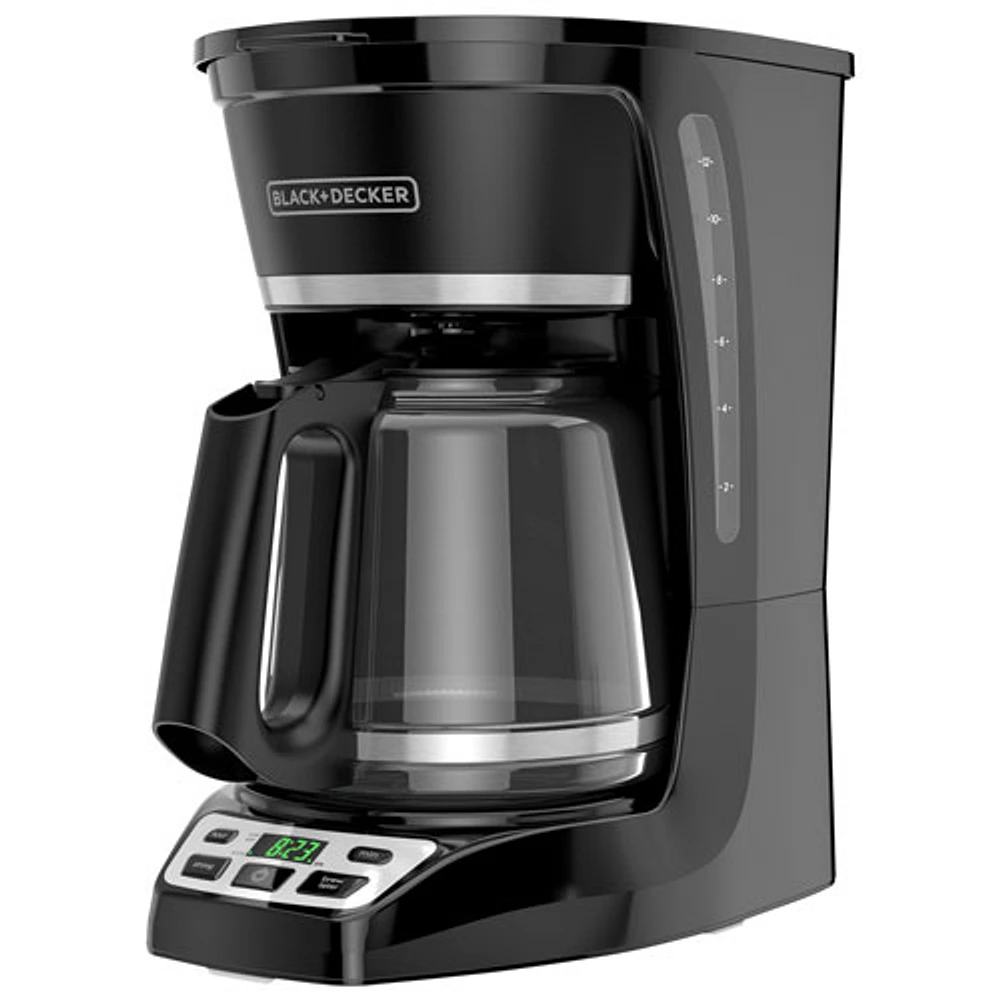 Black & Decker Programmable Drip Coffee Maker - 12-Cup - Black