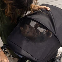 Système de voyage Omni Ultra d'Evenflo avec siège d'auto rotatif pour bébé Revolve180 LiteMax NXT - Caviar noir
