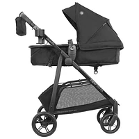 Système de voyage Omni Ultra d'Evenflo avec siège d'auto rotatif pour bébé Revolve180 LiteMax NXT - Caviar noir