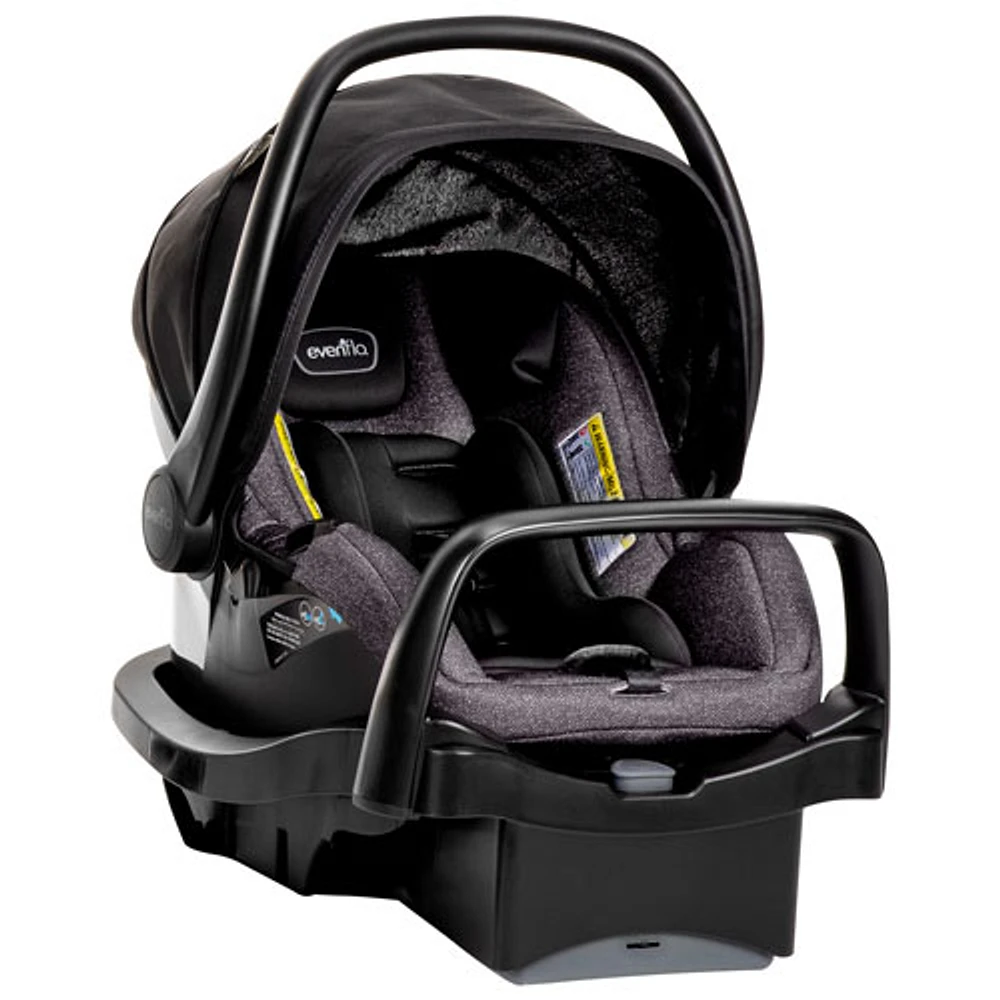 Evenflo Pivot Modular Travel System with LiteMax Infant Car Seat - Casual Grey