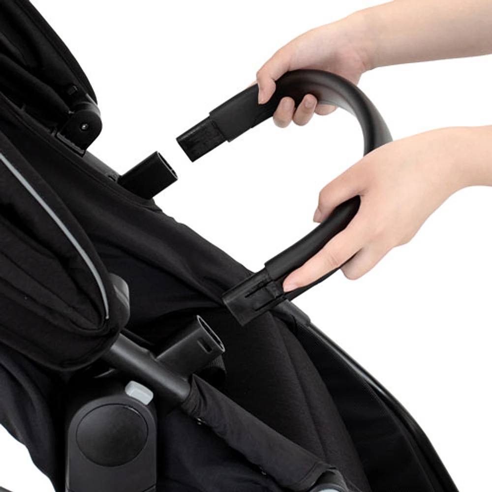 Evenflo Pivot Xpand Modular Travel System with LiteMax Infant Car Seat - Ayrshire Black