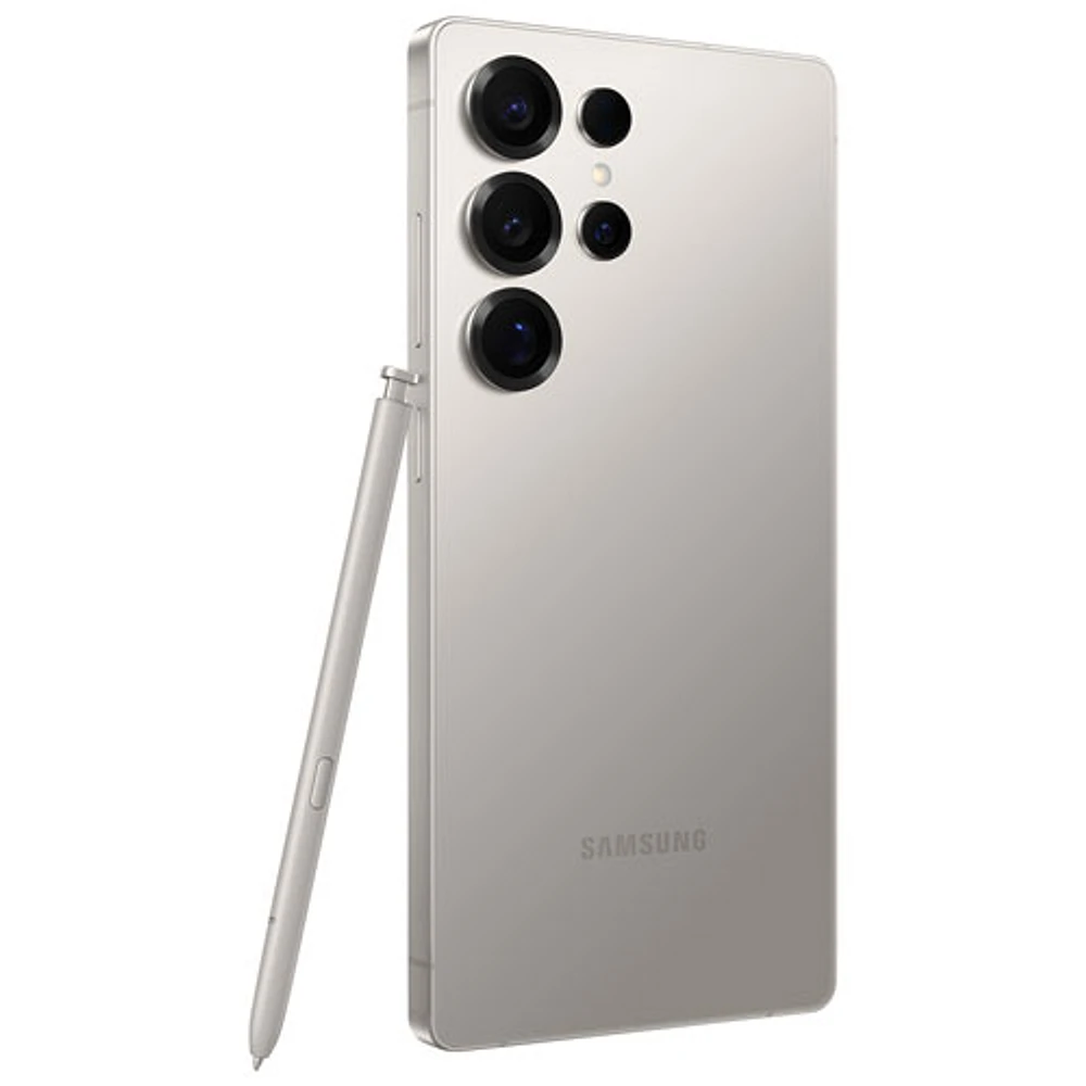Galaxy S25 Ultra de Go de Samsung - Gris titane