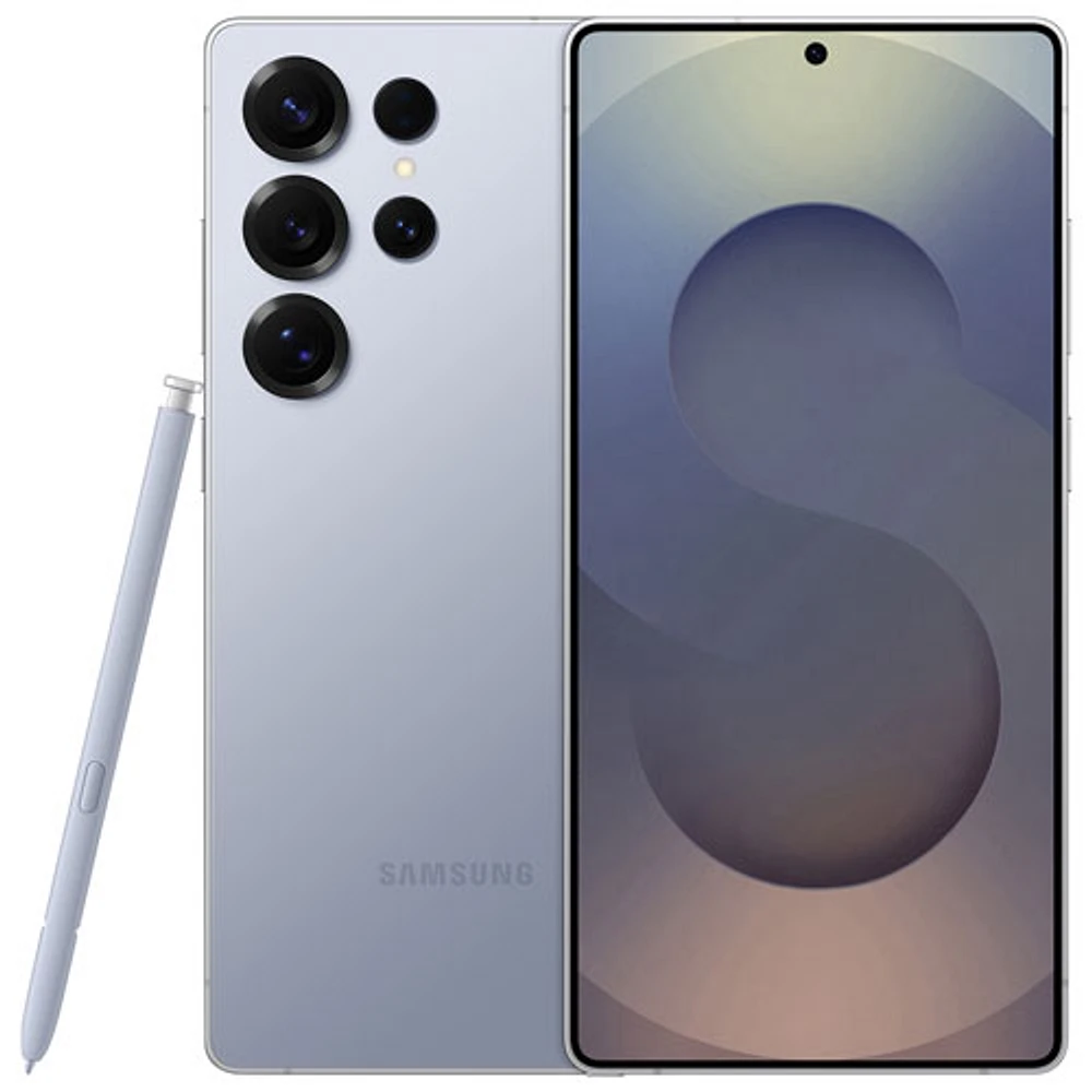 Galaxy S25 Ultra de Go de Samsung - Titane bleu argent