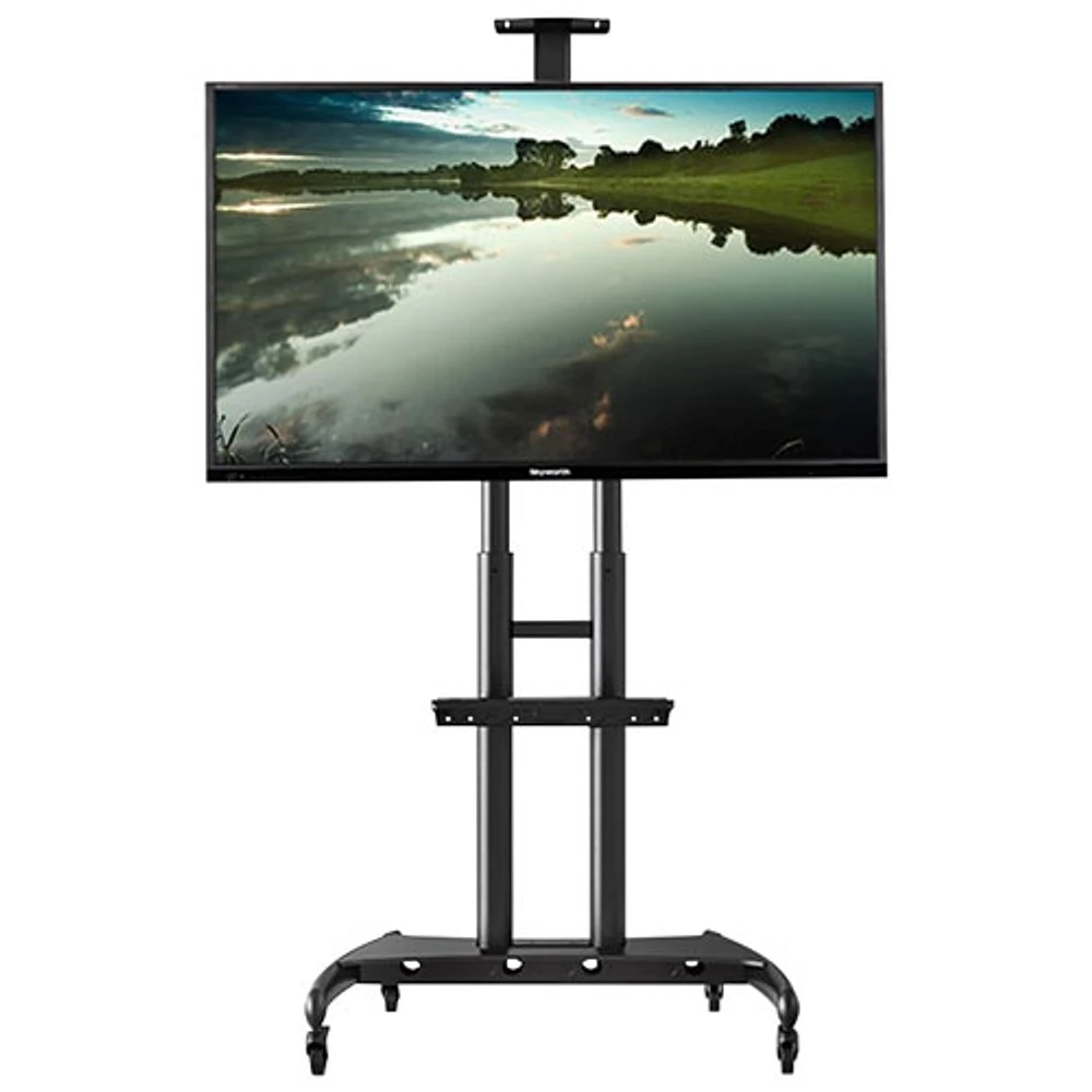 North Bayou Mobile TV Cart with 55" - 85" Mount