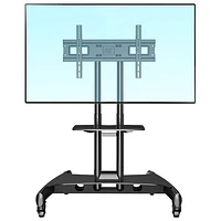 North Bayou Mobile TV Cart with 32" - 75" Mount