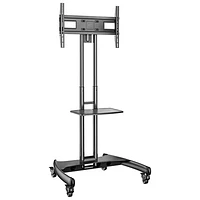 North Bayou Mobile TV Cart with 32" - 75" Mount