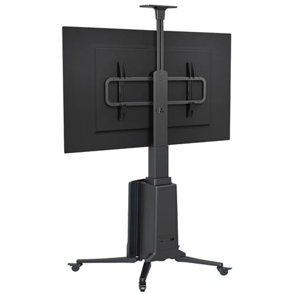 North Bayou Adjustable TV Cart with 55" - 85" Mount