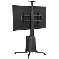 North Bayou Adjustable TV Cart with 55" - 85" Mount