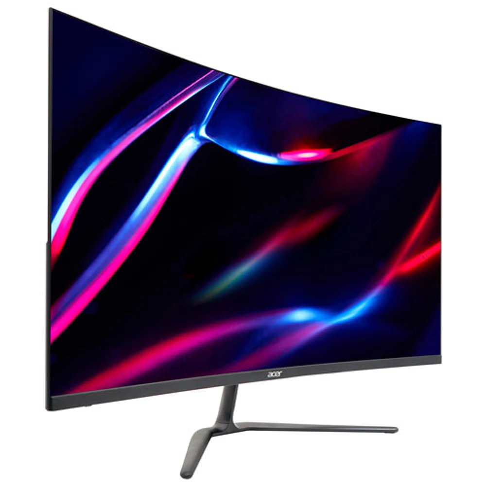 Acer 31.5" WQHD 180Hz 5ms GTG Curved VA LED FreeSync Gaming Monitor (ED320QU) - Black