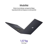 ASUS Vivobook Go 15 L510 15.6" Laptop w/1 year of Microsoft 365 -Star Black (Intel Celeron N4500/4GB RAM/128GB SSD)