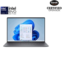 Boîte ouverte - Portable de 13,4 po XPS 13 de Dell - Graphite (Core Ultra 7 - Série 2 d'Intel/RAM 16 Go/SSD 512 Go) - Anglais