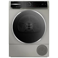 Bosch 800 Series 4.0 Cu. Ft. Heat Pump Electric Dryer (WQB245AXUC) - Pearl Steel