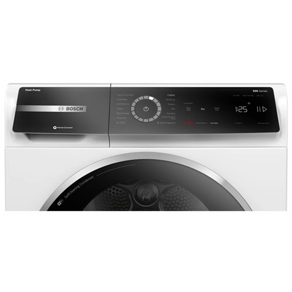 Bosch 500 Series 4.0 Cu. Ft. Heat Pump Electric Dryer (WQB245B0UC) - White