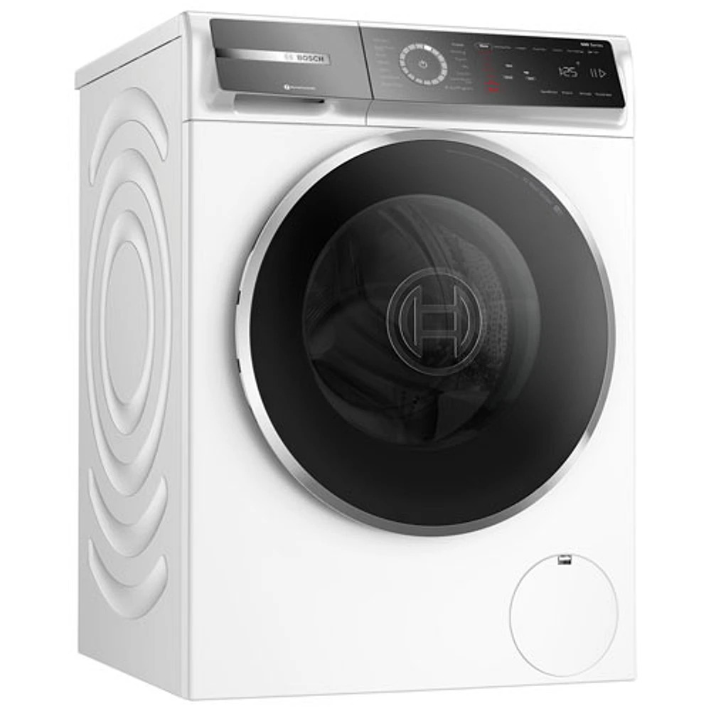 Laveuse à chargement frontal compacte haute efficacité de 2,4 pi³ série 500 de Bosch (WGB24600UC) - Blanc