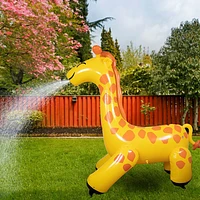 Arroseur extérieur en forme de girafe de Splash Buddies (BH53300) - Jaune