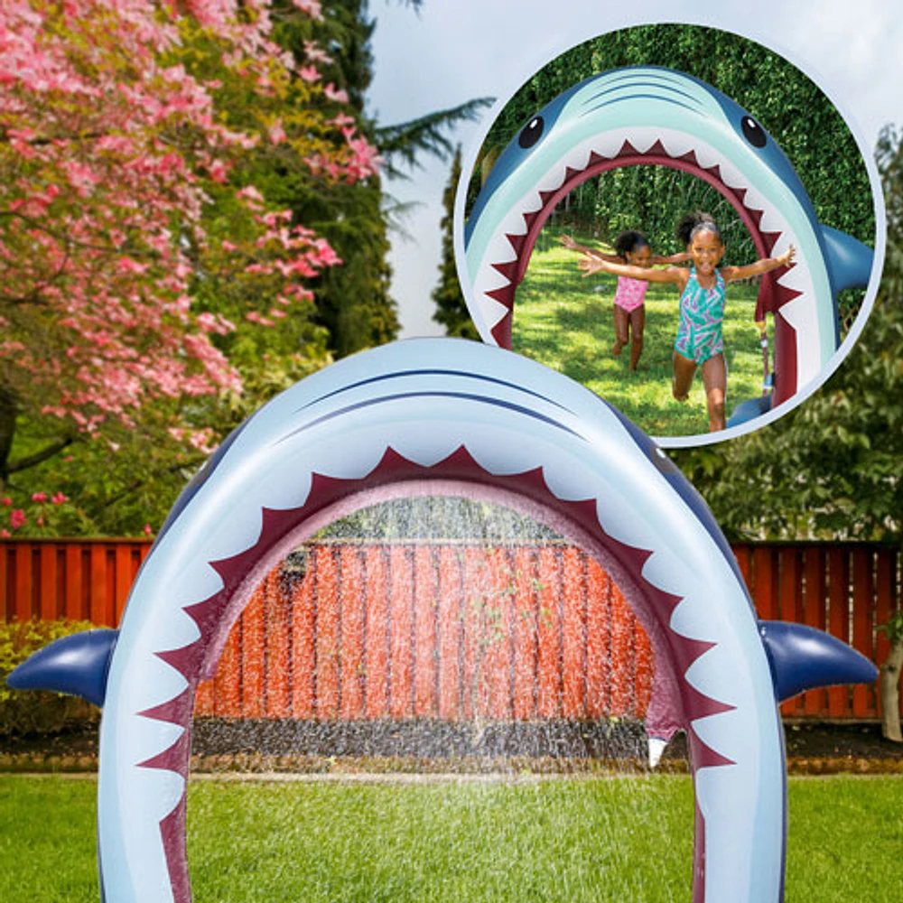 Arroseur en forme de requin pour l'extérieur de Splash Buddies (BH53265)- Bleu