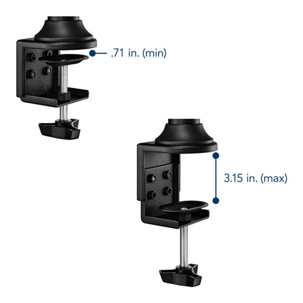 Insignia 32" Full-Motion Dual Monitor Mount - Black - Only at Best Buy