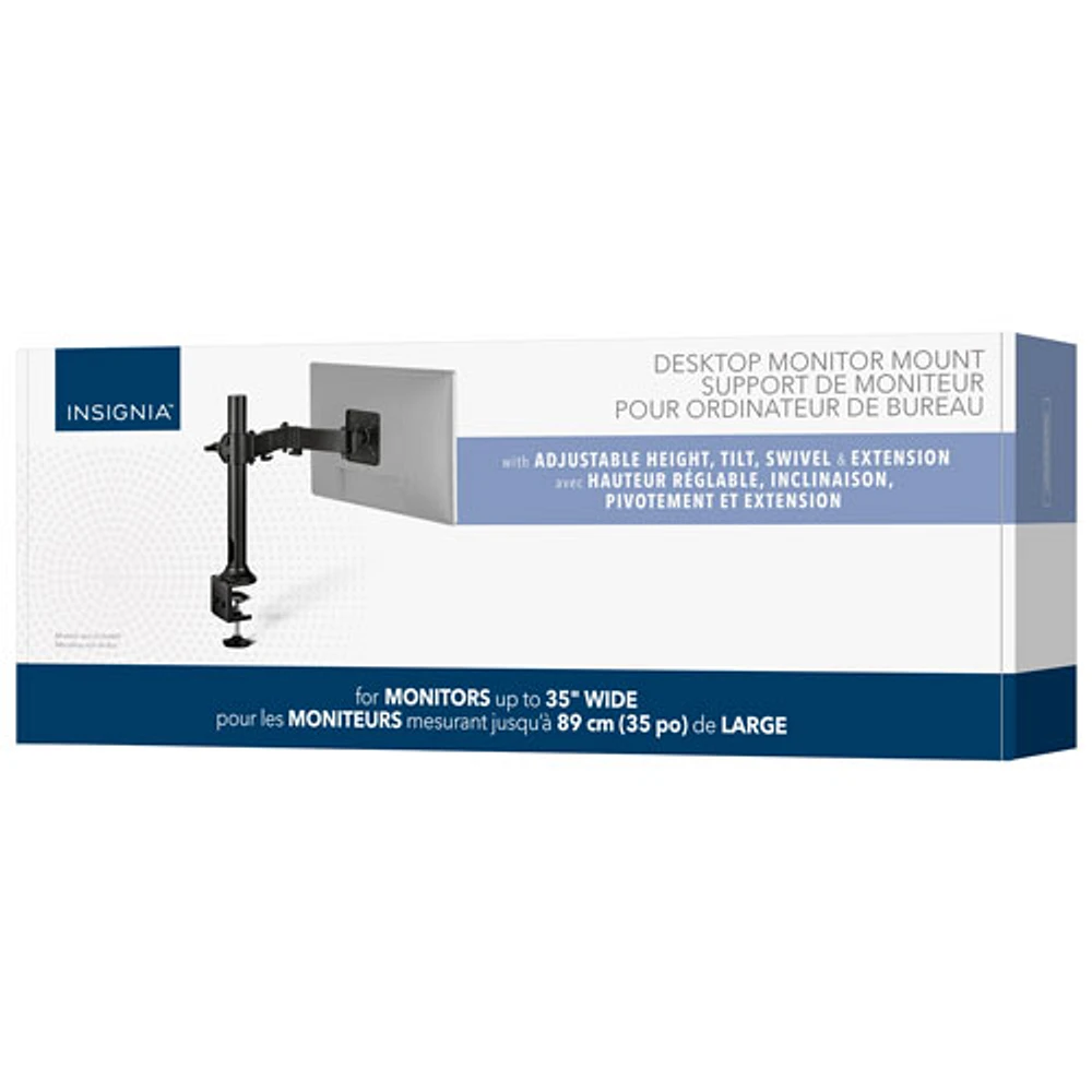 Insignia 35" Full-Motion Monitor Mount - Black - Only at Best Buy