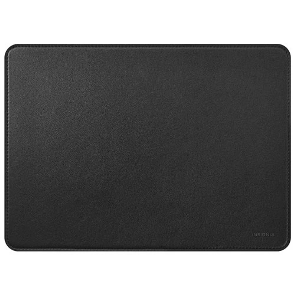 Tapis de souris en cuir haut de gamme d'Insignia - Noir - Exclusivité Best Buy