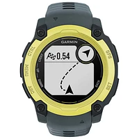 Montre intelligente multisport Bluetooth Instinct E de 40 mm de Garmin - Lime électrique/Crépuscule