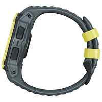 Montre intelligente multisport Bluetooth Instinct E de 40 mm de Garmin - Lime électrique/Crépuscule