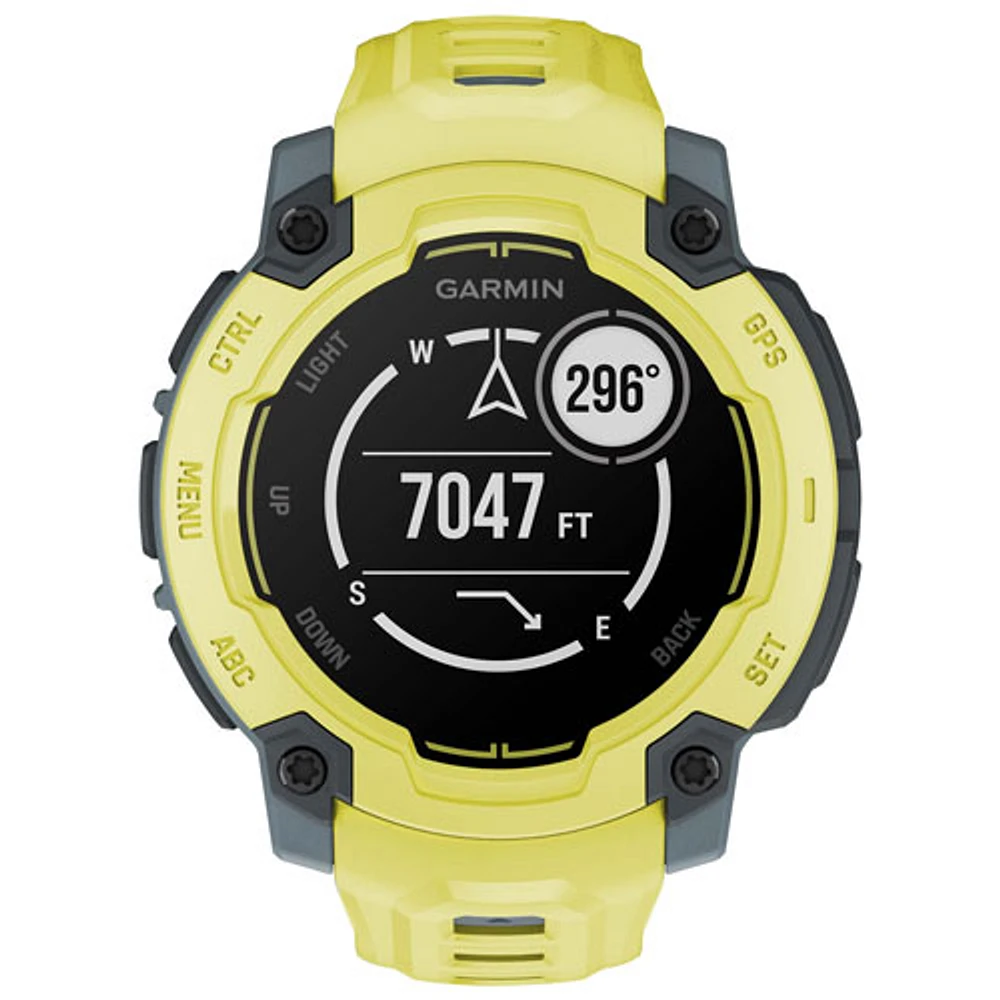 Garmin Instinct E 45mm Bluetooth Multisport Smartwatch - Electric Lime