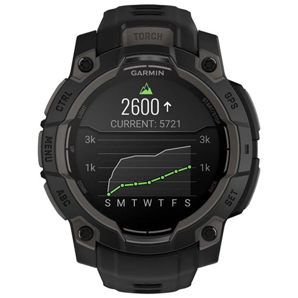 Garmin Instinct 3 AMOLED 45mm Bluetooth Multisport Smartwatch