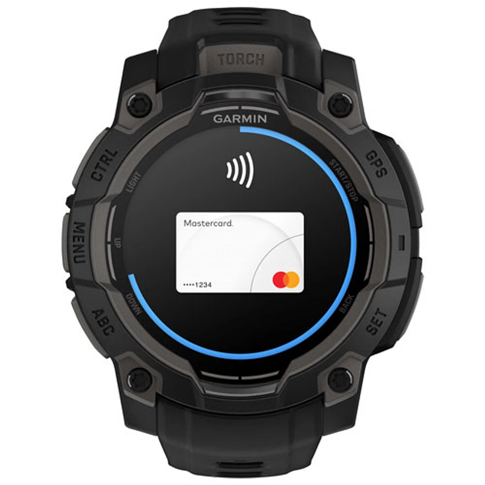 Garmin Instinct 3 AMOLED 45mm Bluetooth Multisport Smartwatch
