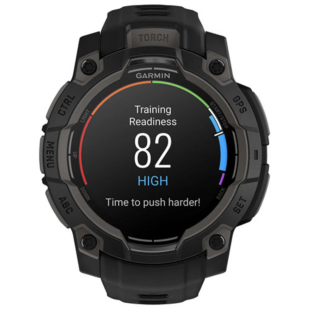 Garmin Instinct 3 AMOLED 45mm Bluetooth Multisport Smartwatch