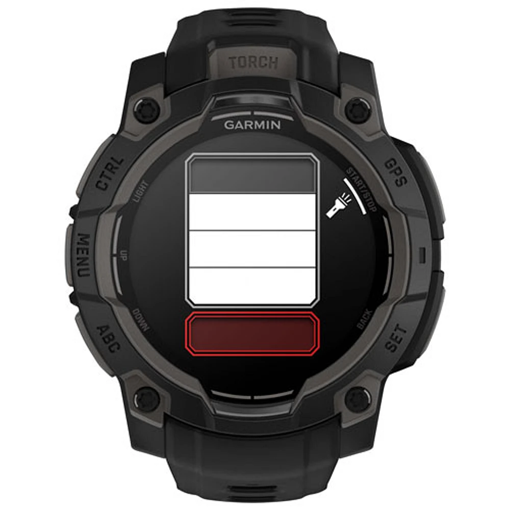 Garmin Instinct 3 AMOLED 45mm Bluetooth Multisport Smartwatch