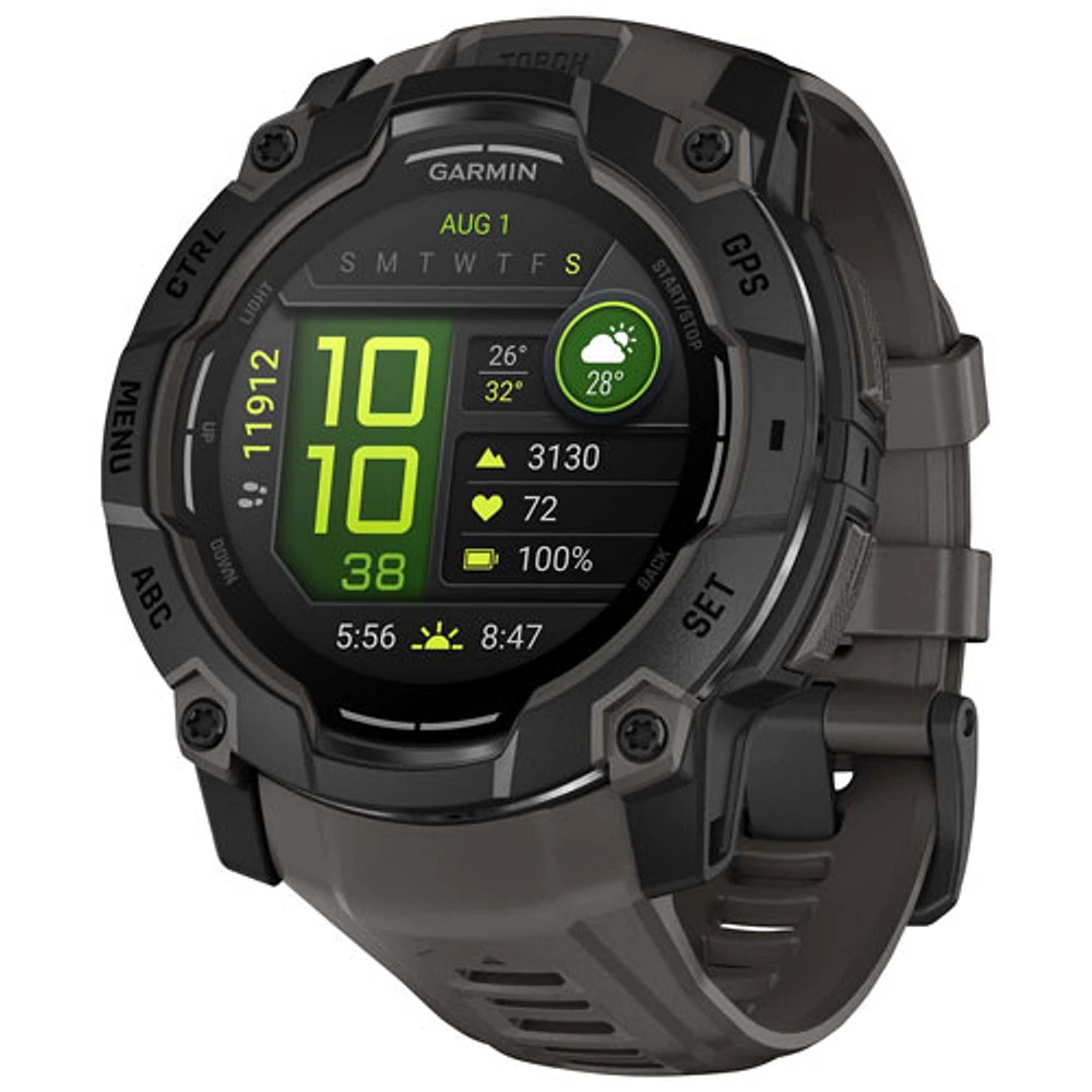 Garmin Instinct 3 AMOLED 50mm Bluetooth Multisport Smartwatch