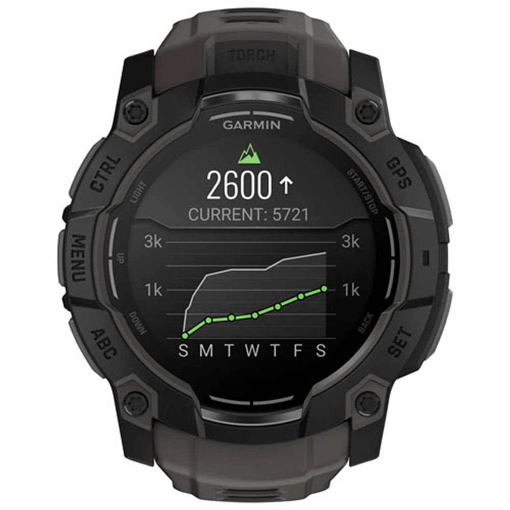 Garmin Instinct 3 AMOLED 50mm Bluetooth Multisport Smartwatch