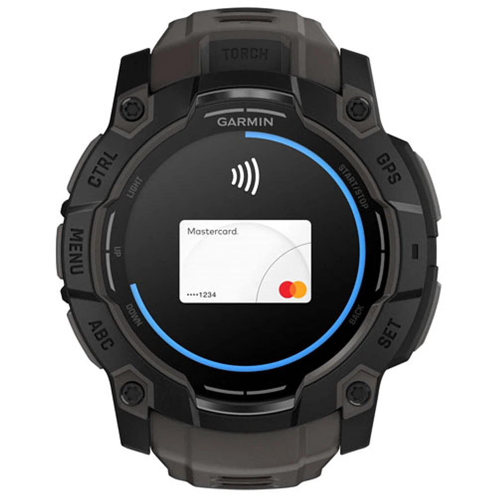 Garmin Instinct 3 AMOLED 50mm Bluetooth Multisport Smartwatch